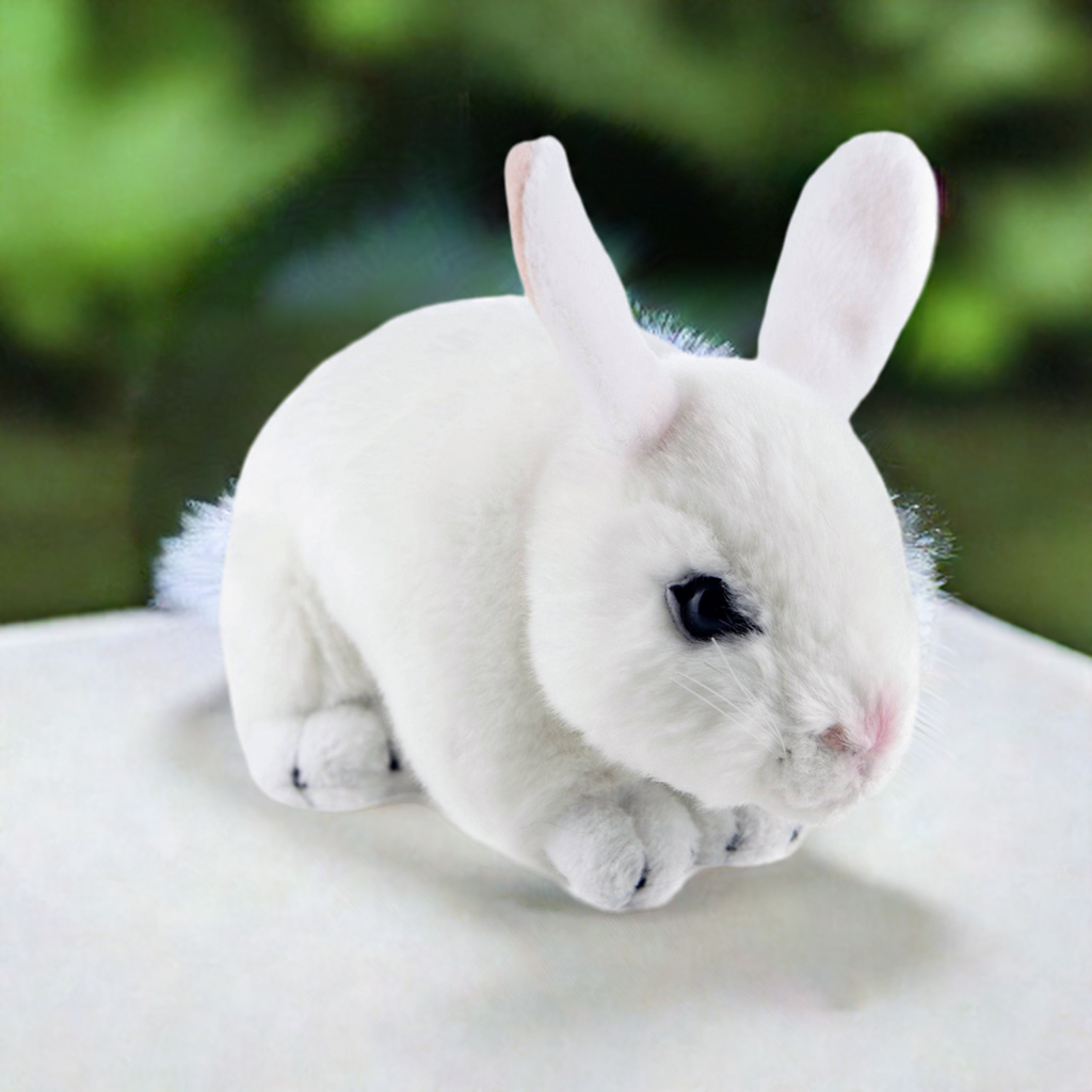 Cotton (Bunny - 25cm standing, white) - Image 2